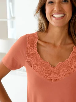 Lot 2 chemises de corps manches courtes