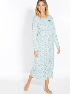 Lot 2 chemises de nuit manches longues