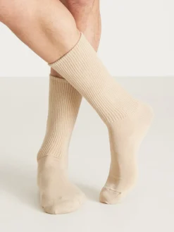 Lot 2 paires mi-chaussettes pieds larges