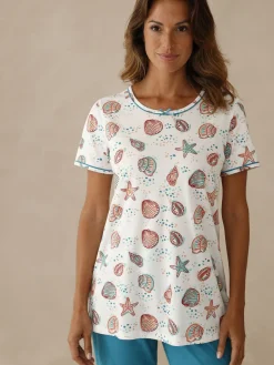 Lot d'1 pyjacourt + 1 pyjama coton