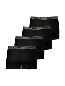 Lot de 4 boxers Basic Coton