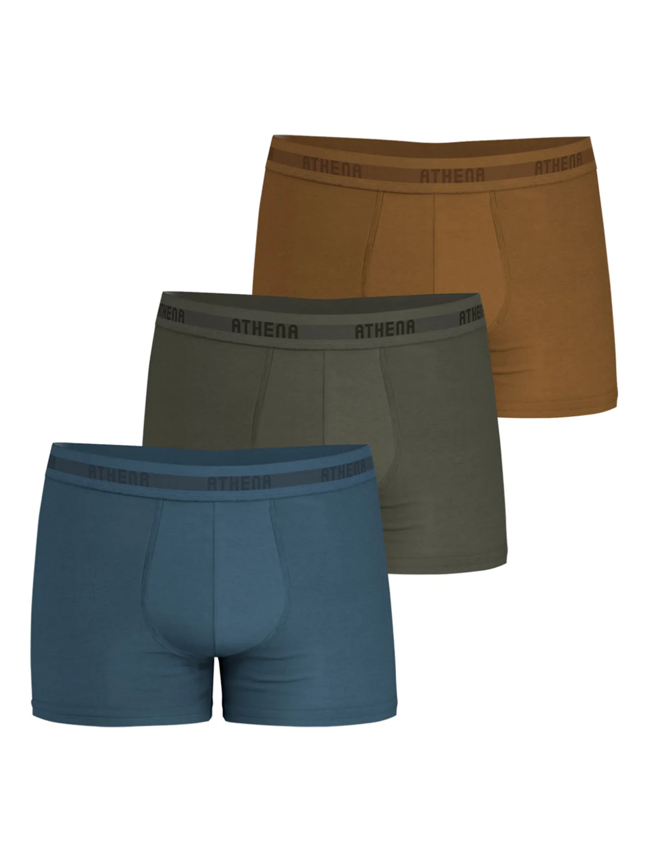 Lot de 3 boxers Easy Recyclé