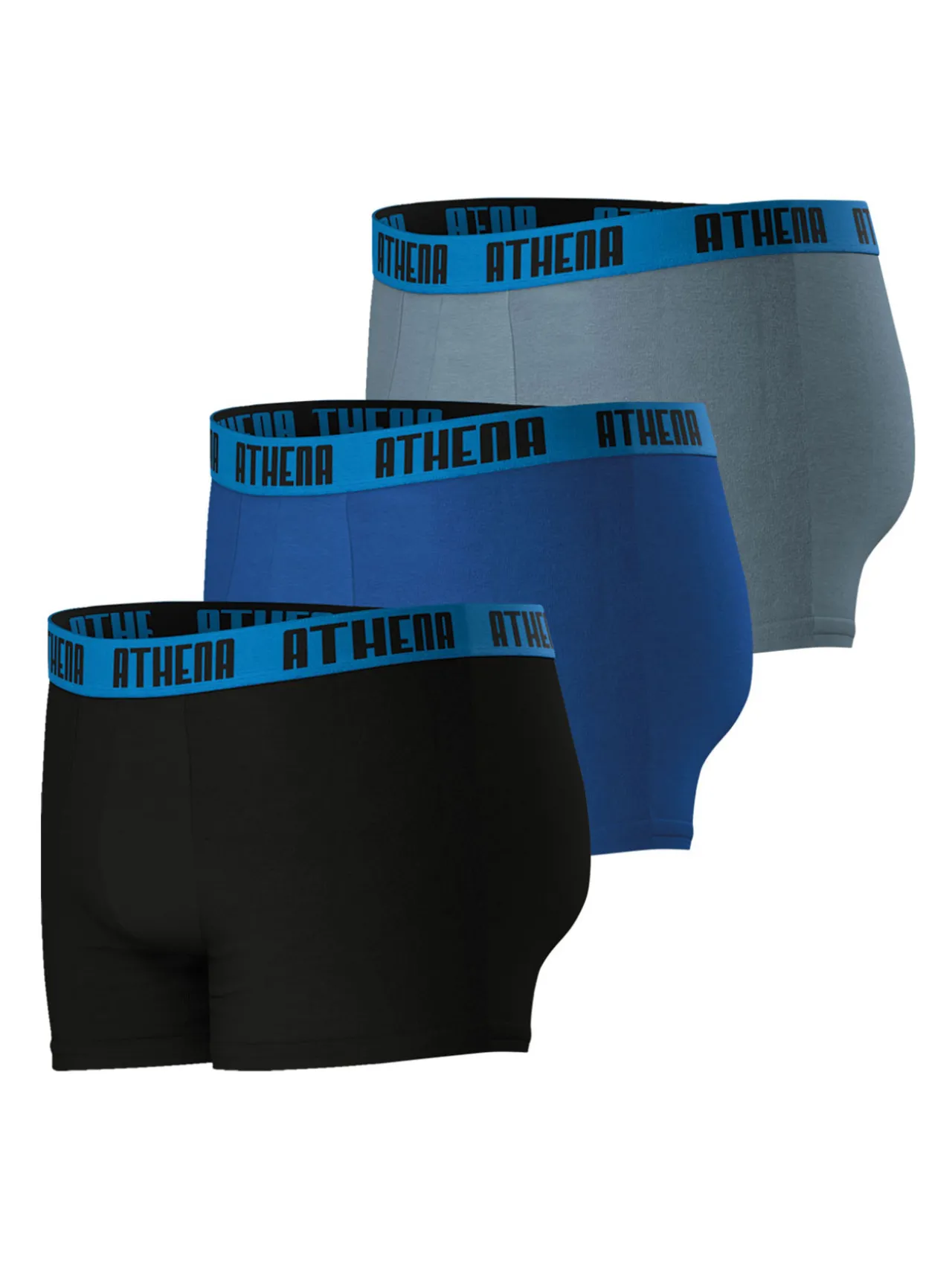 Lot de 3 boxers homme Basic Color