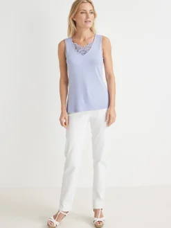 Lot de 2 caracos avec dentelle