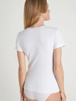 Lot de 2 chemises coton manches courtes