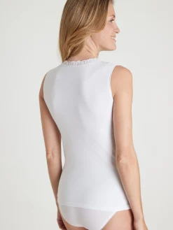 Lot de 2 chemises coton sans manches