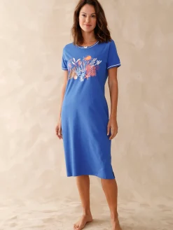 Lot de 2 chemises de nuit courtes