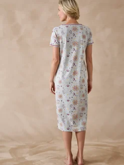 Lot de 2 chemises de nuit longues