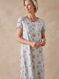 Lot de 2 chemises de nuit longues