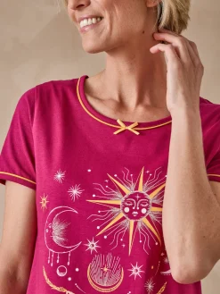 Lot de 2 chemises de nuit longues