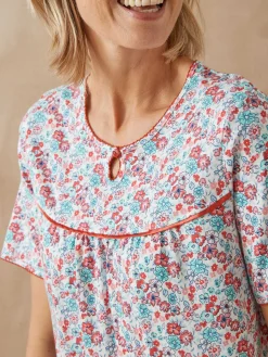 Lot de 2 chemises de nuit longues