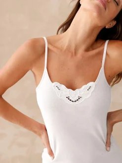 Lot de 2 chemises fines bretelles + 1