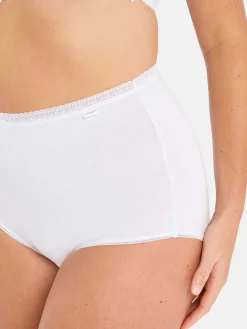 Lot de 2 culottes hautes Classique Coton