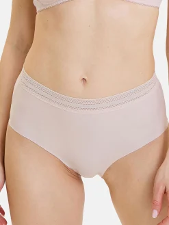 Lot de 2 culottes hautes Invisible Coton