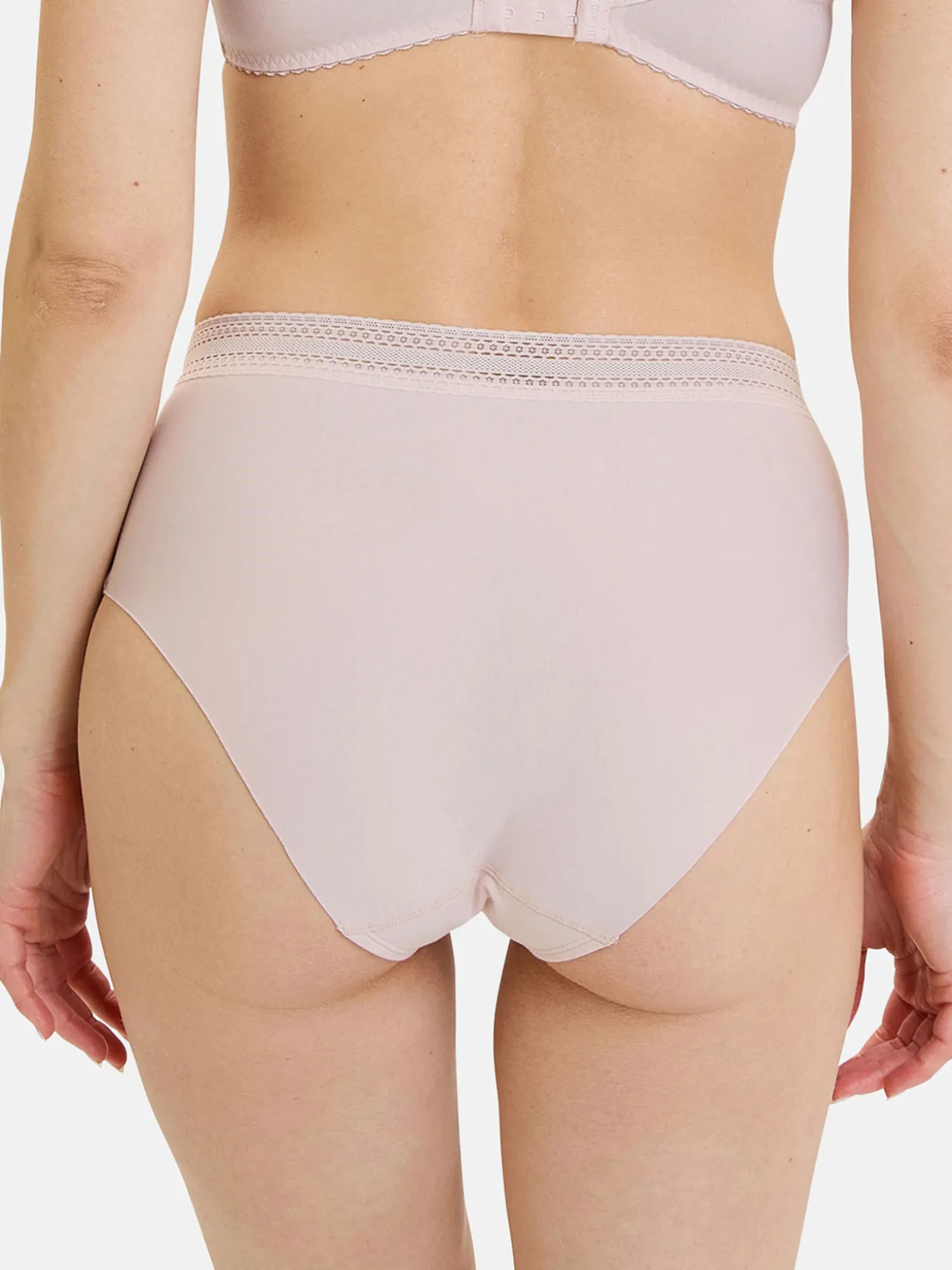 Lot de 2 culottes hautes Invisible Coton