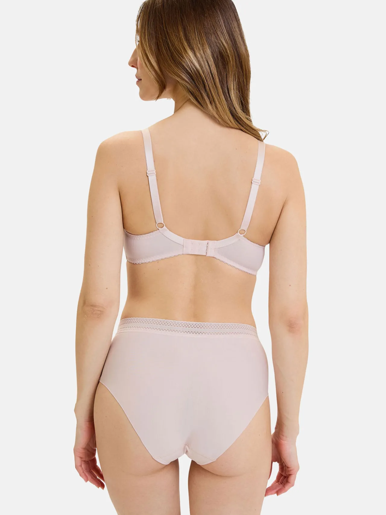 Lot de 2 culottes hautes Invisible Coton