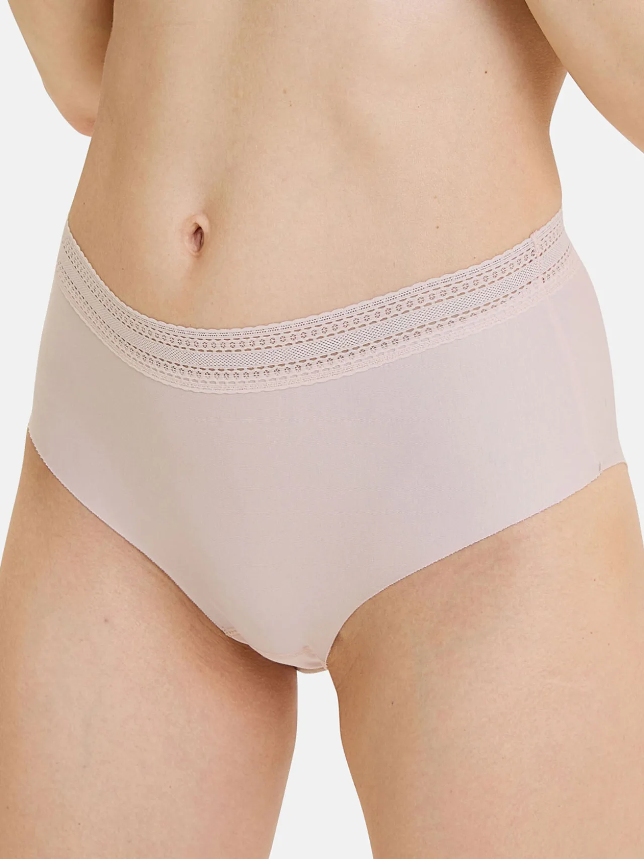 Lot de 2 culottes hautes Invisible Coton