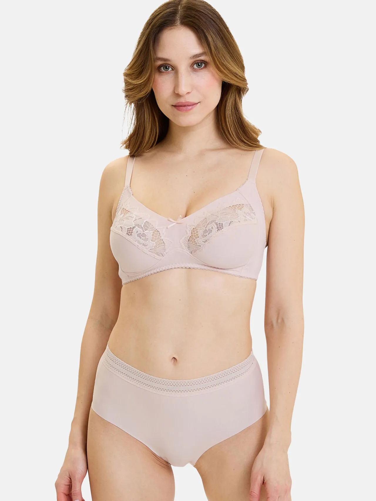 Lot de 2 culottes hautes Invisible Coton