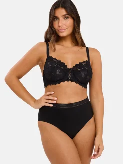 Lot de 2 culottes hautes Invisible Coton