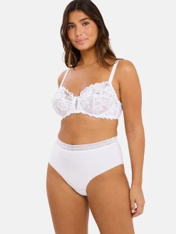 Lot de 2 culottes hautes Invisible Coton