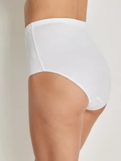 Lot de 6 culottes maxi pur coton peigné