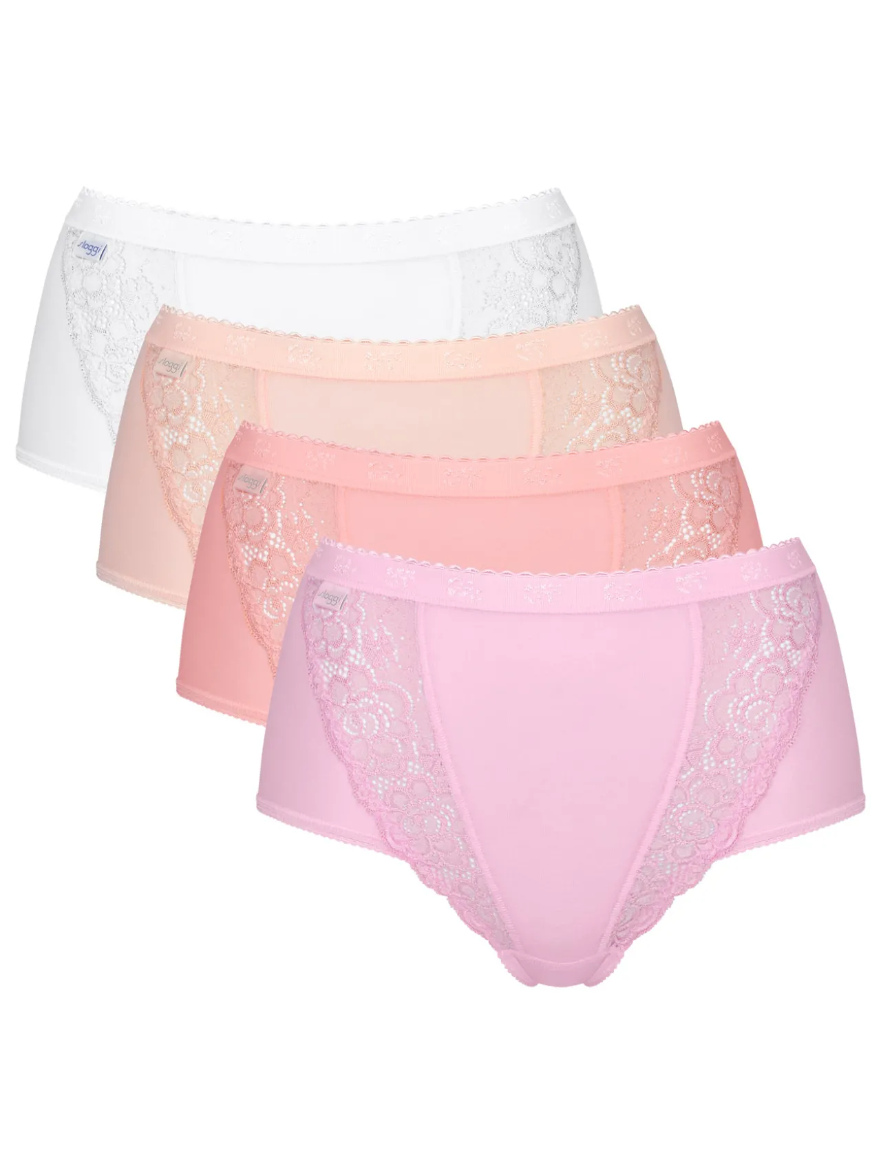 Lot de 3 culottes midi Chic + 1 gratuite