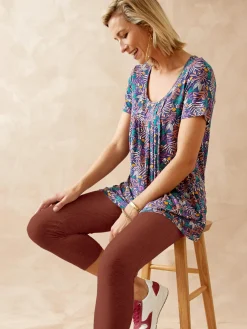 Lot de 2 leggings courts