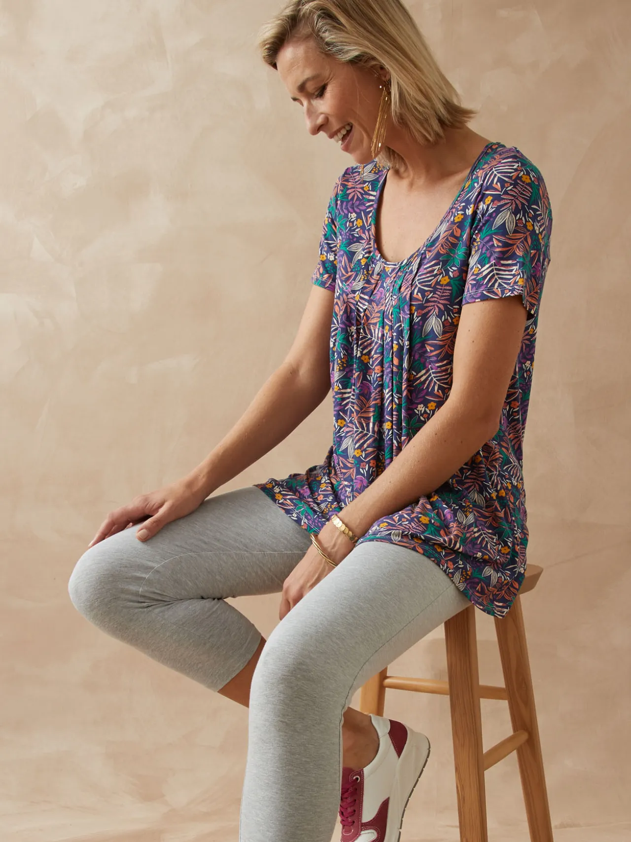 Lot de 2 leggings courts