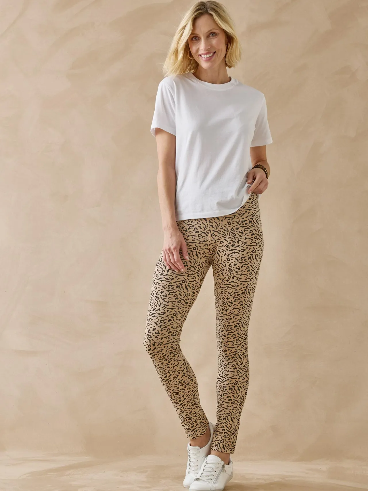 Lot de 2 leggings en jersey