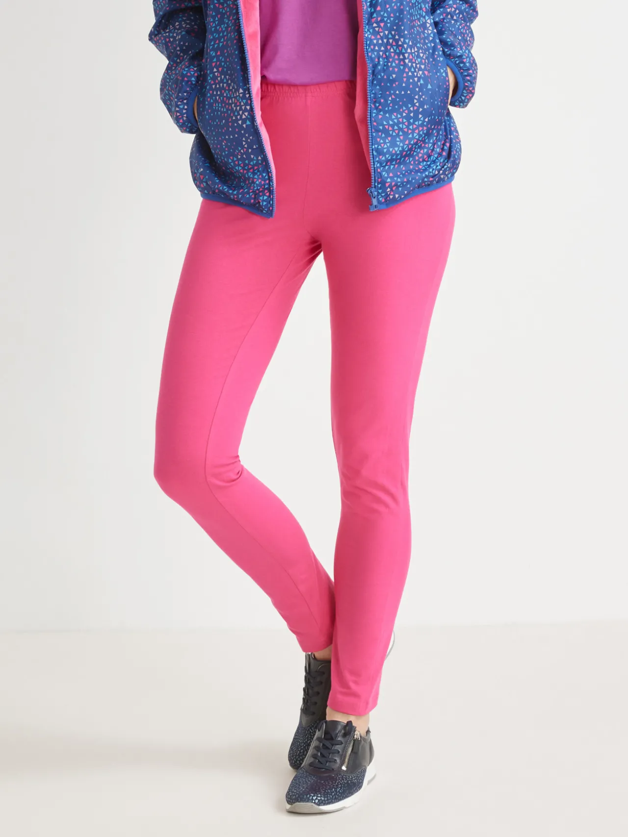 Lot de 2 leggings en jersey