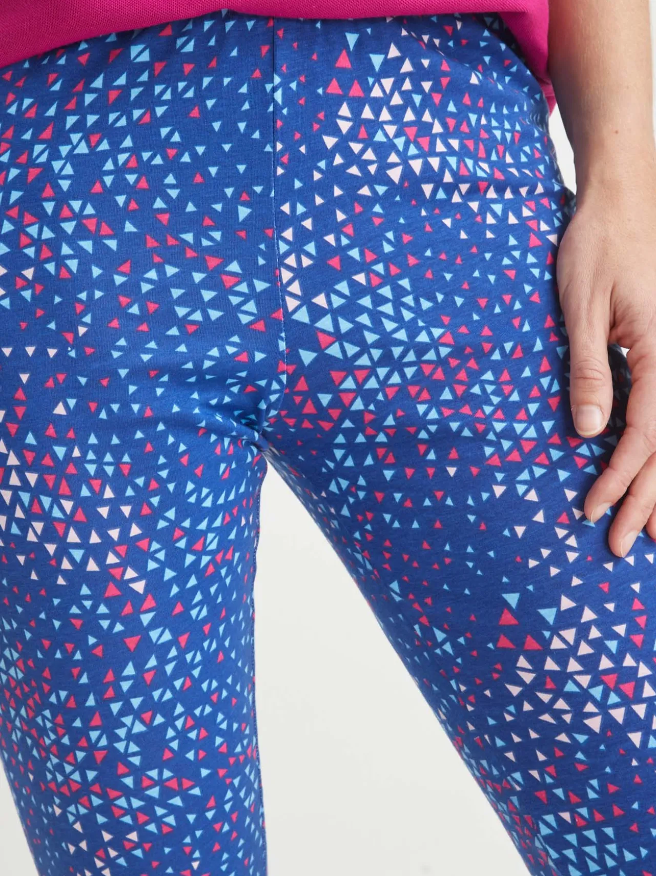 Lot de 2 leggings en jersey