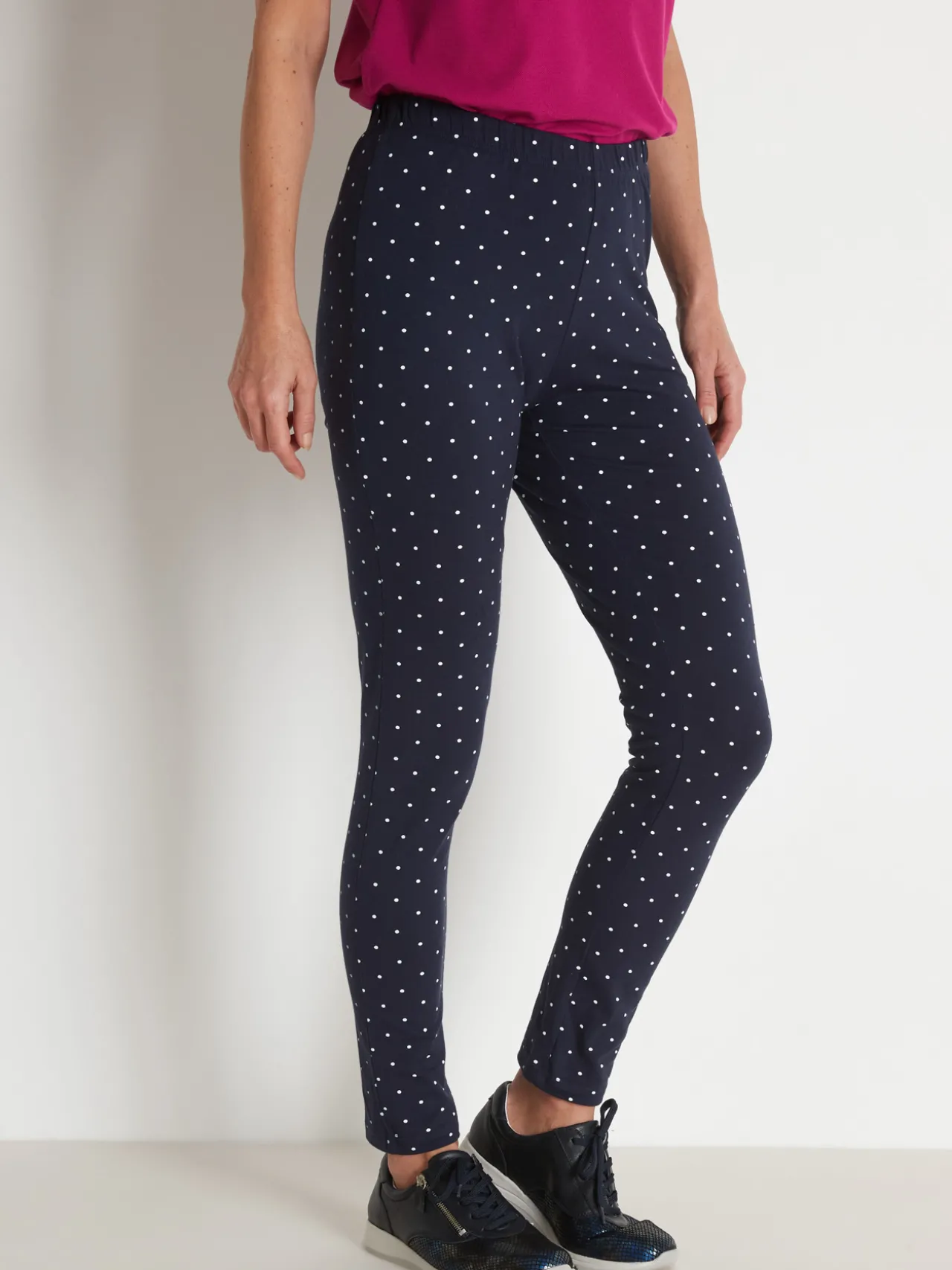 Lot de 2 leggings en jersey