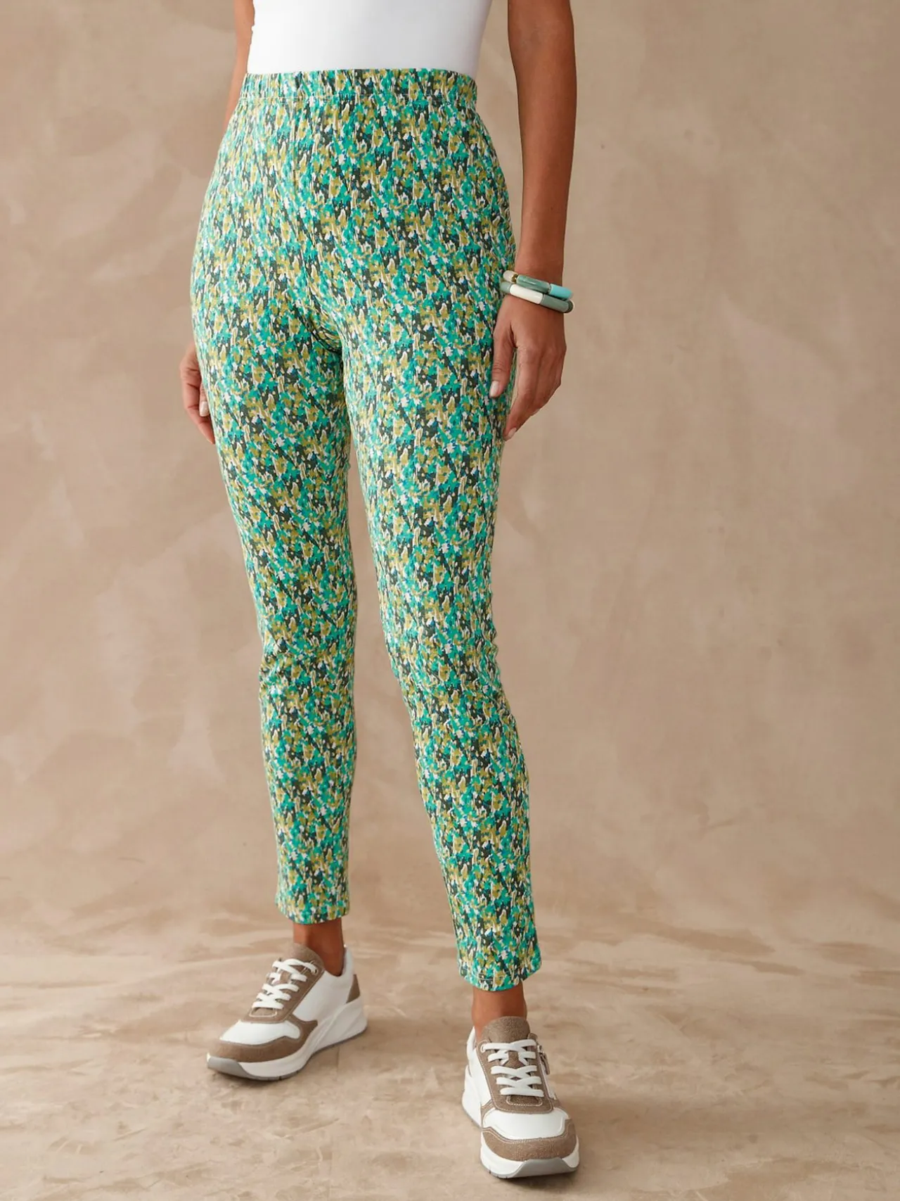 Lot de 2 leggings en jersey