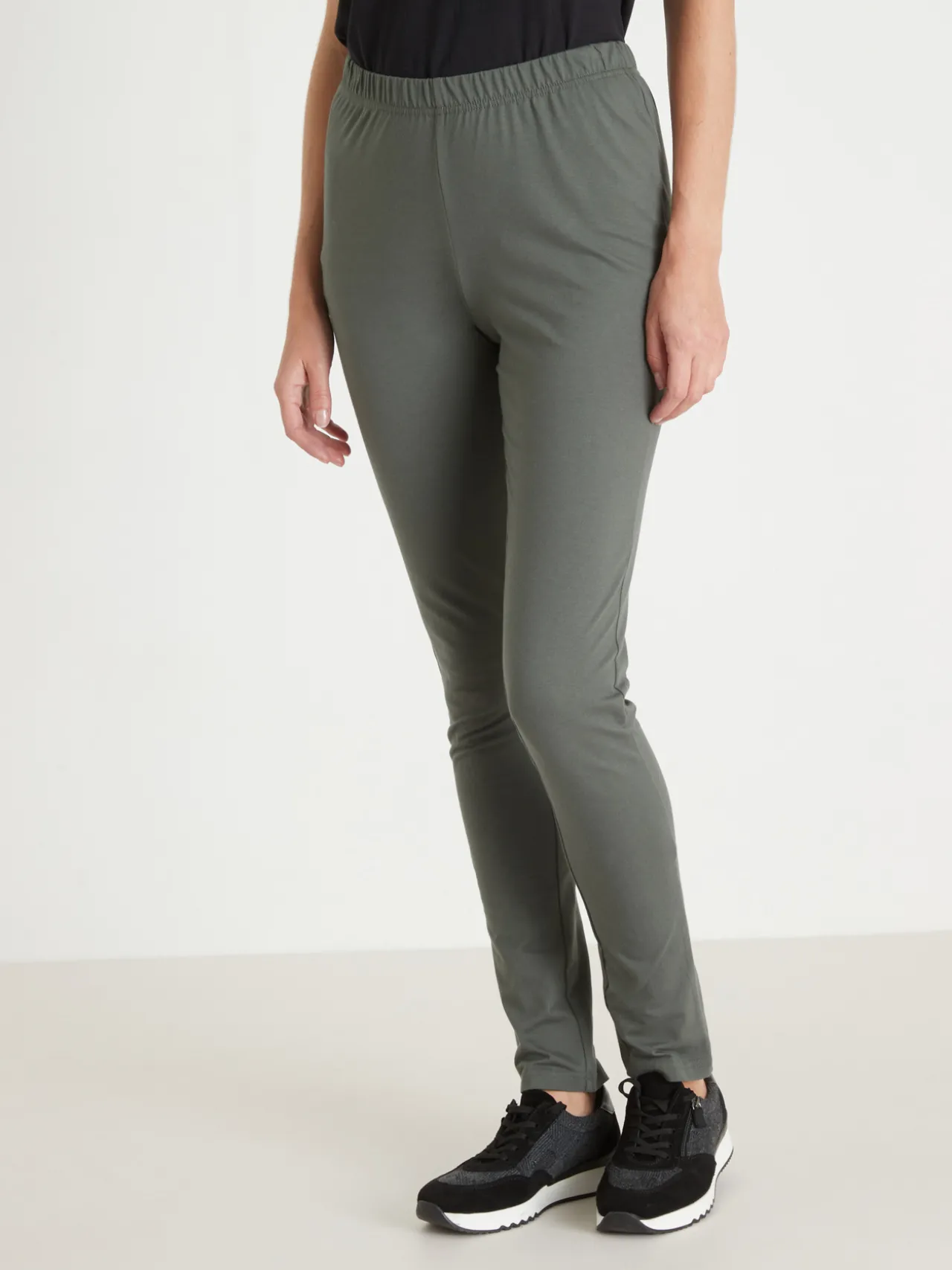 Lot de 2 leggings en jersey