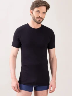 Lot de 2 maillots de corps col rond