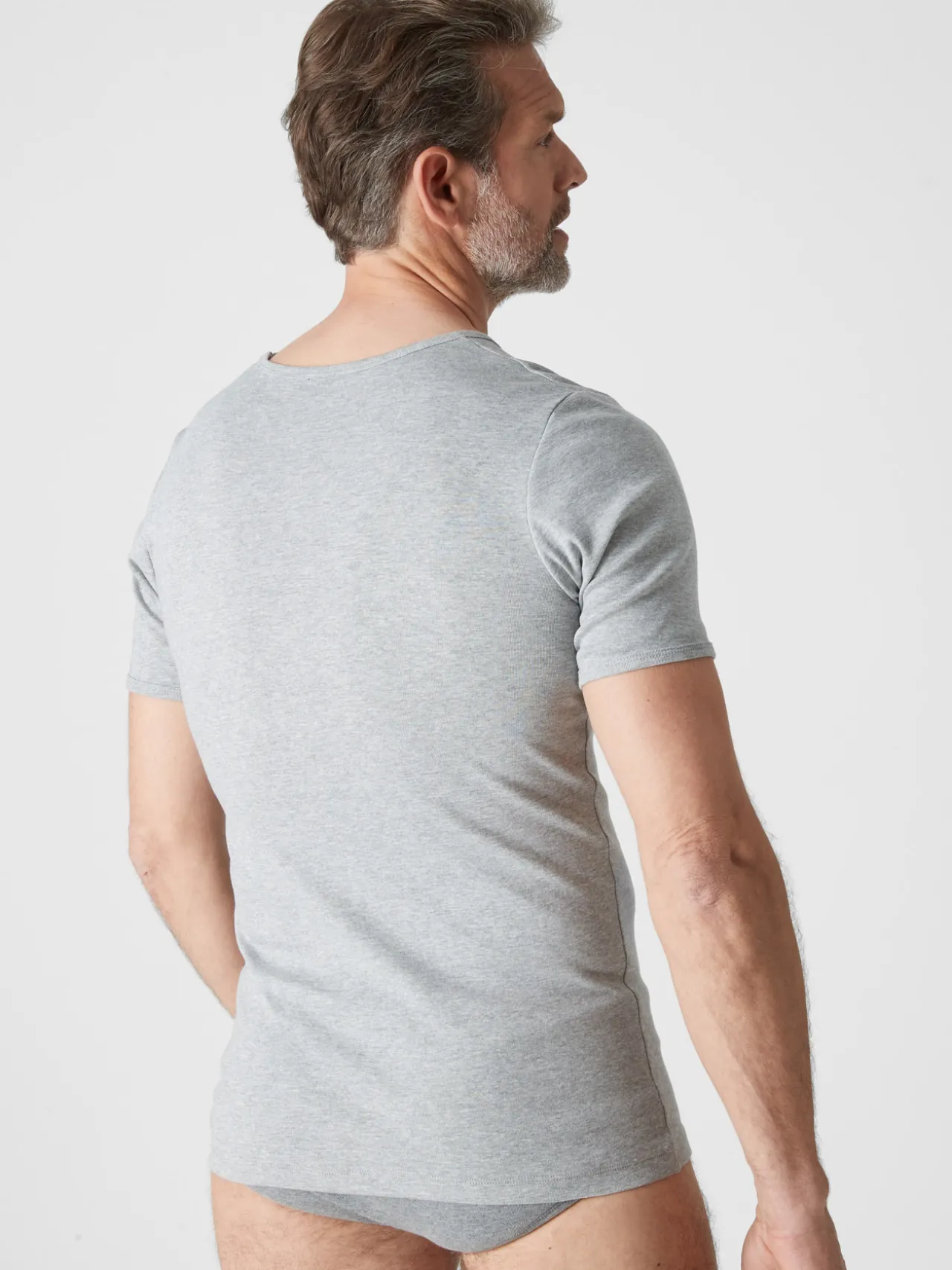 Lot de 3 maillots de corps col rond