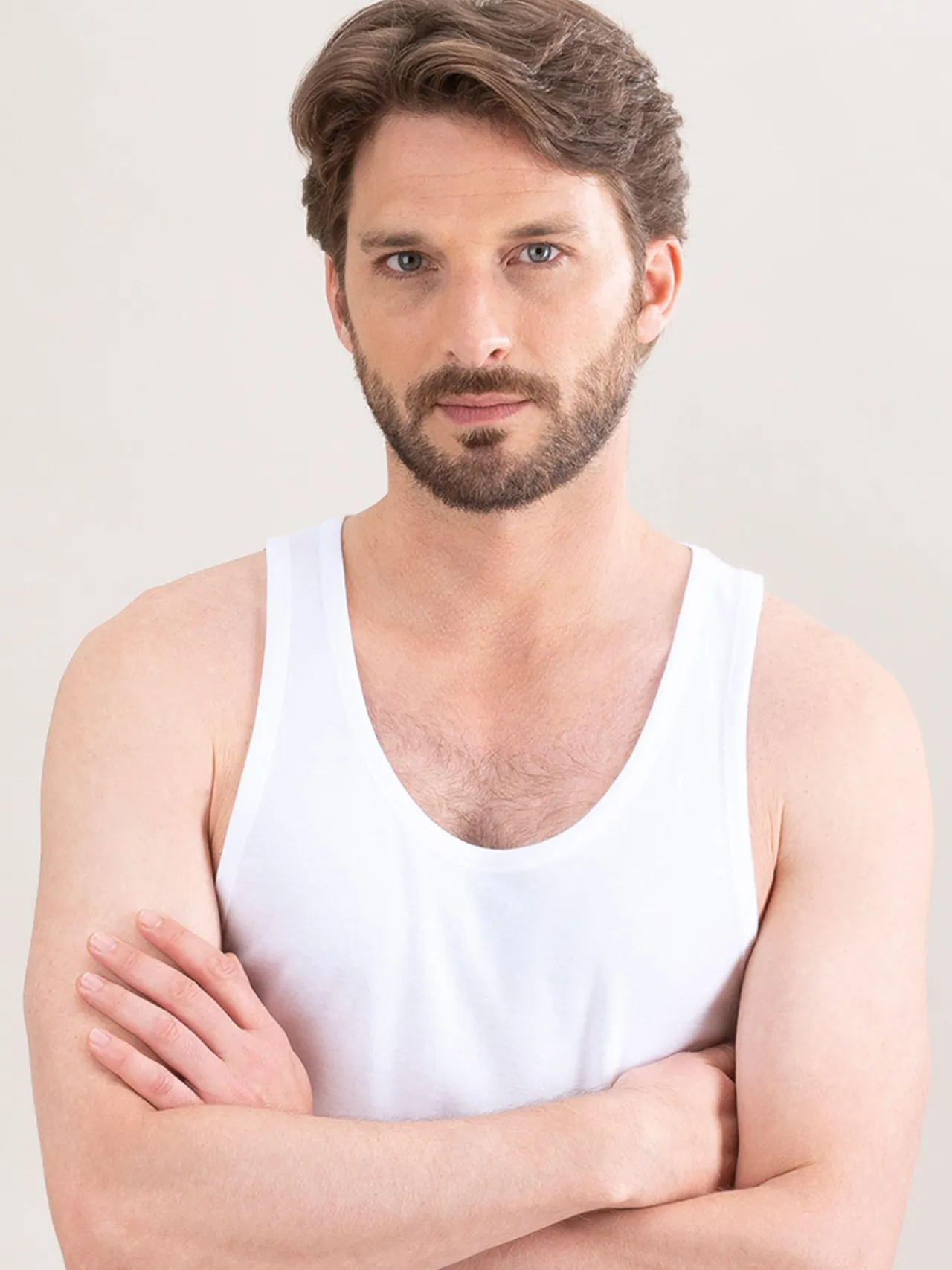 Lot de 2 maillots de corps sans manches