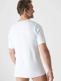 Lot de 2 maillots de corps chauds col V