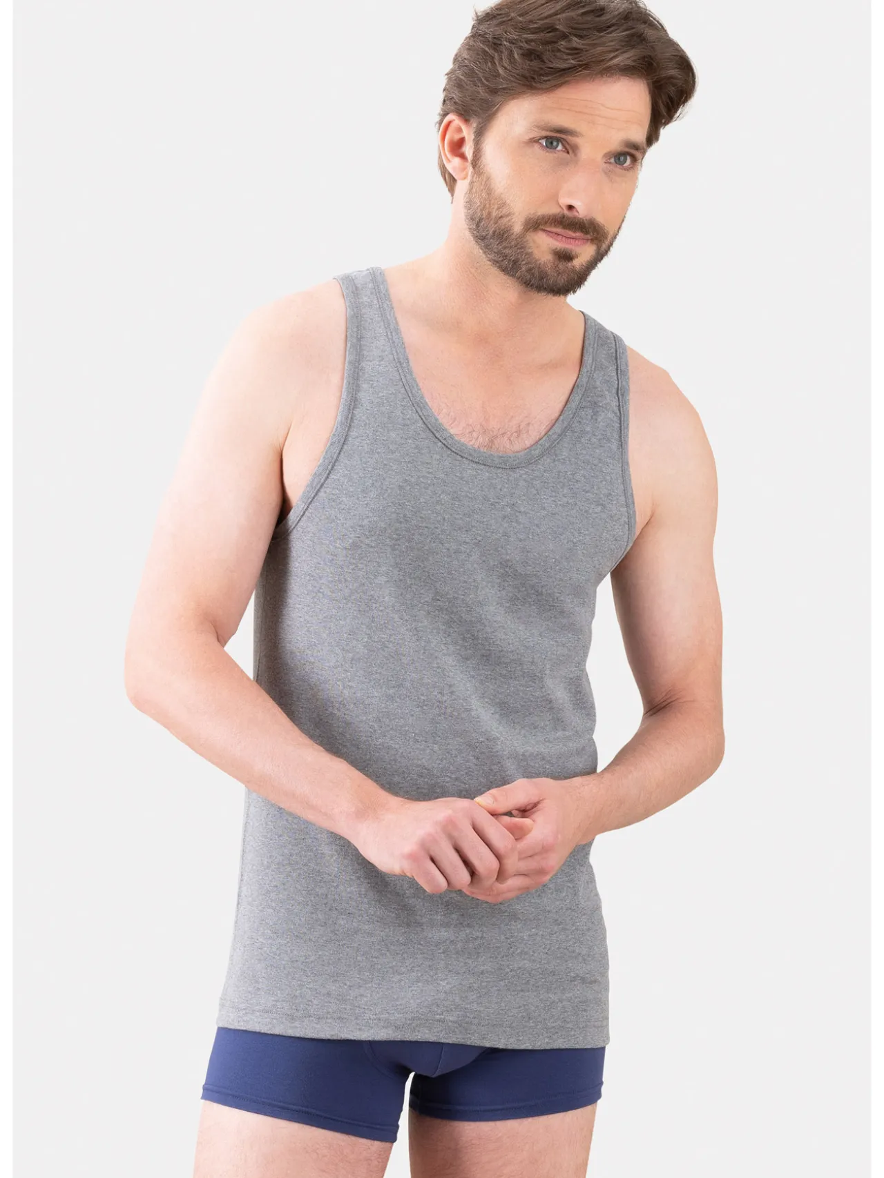 Lot de 2 maillots de corps sans manches