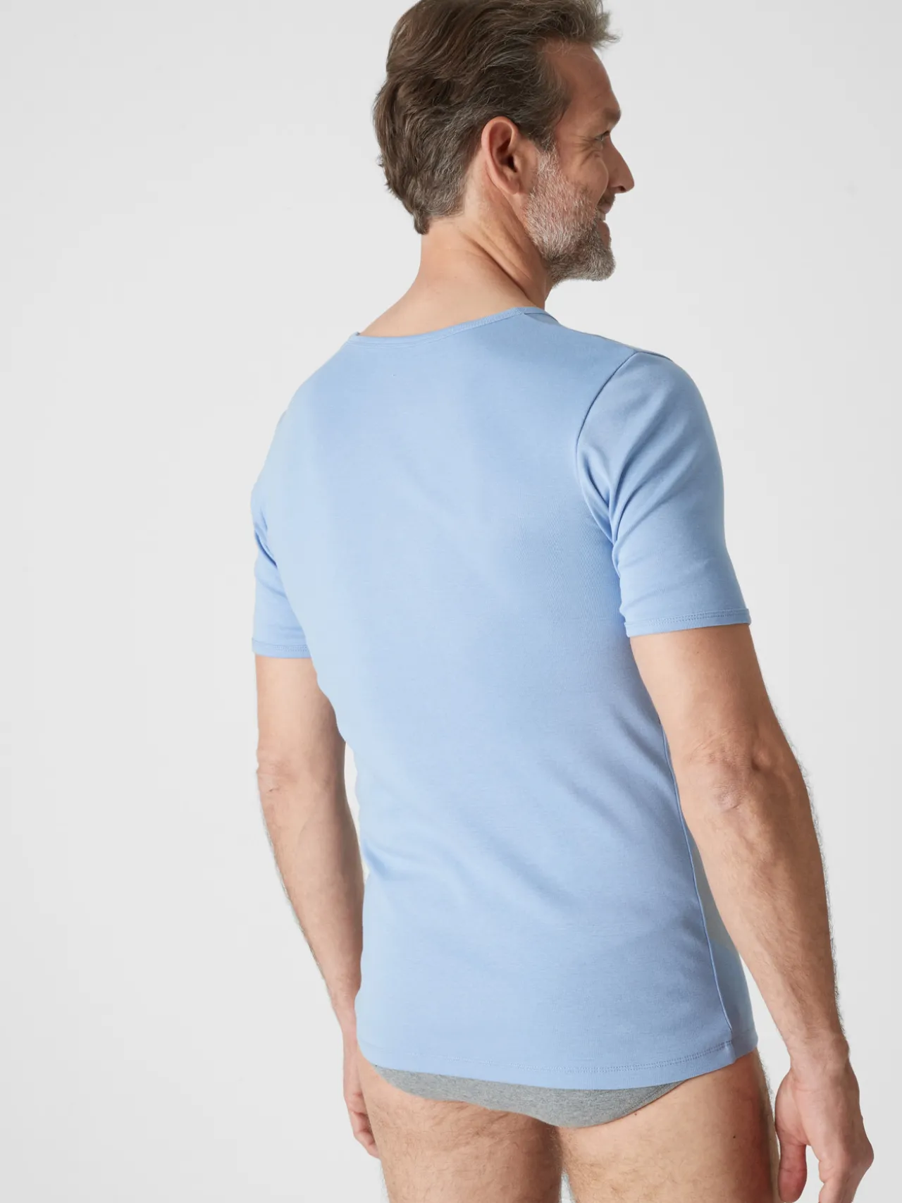 Lot de 3 maillots de corps col rond