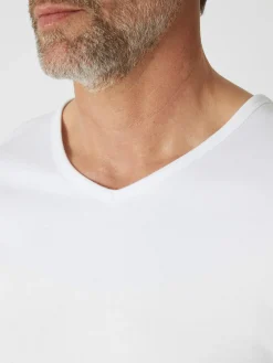 Lot de 2 maillots de corps chauds col V