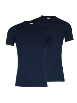 Lot de 2 maillots de corps col rond