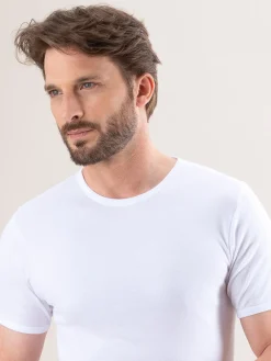 Lot de 2 maillots de corps col rond