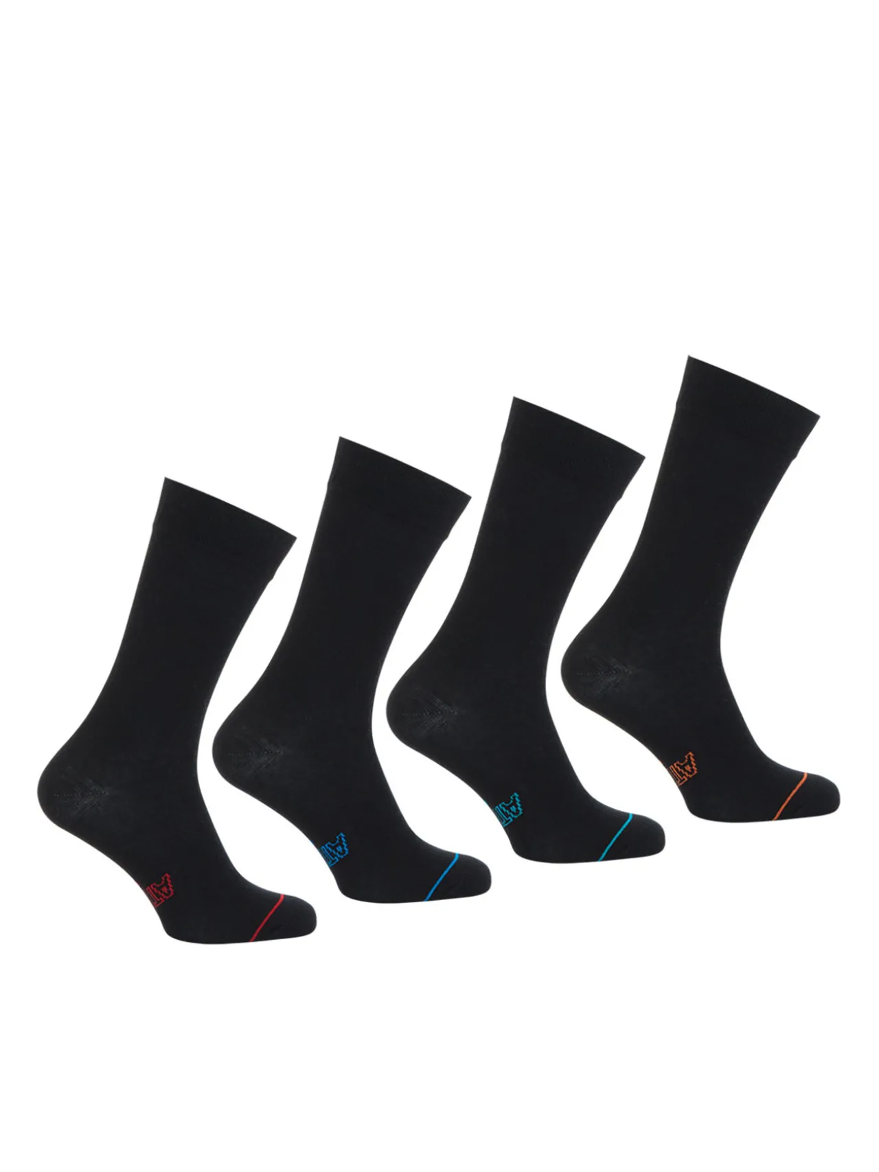 Lot de 4 paires de chaussettes hautes