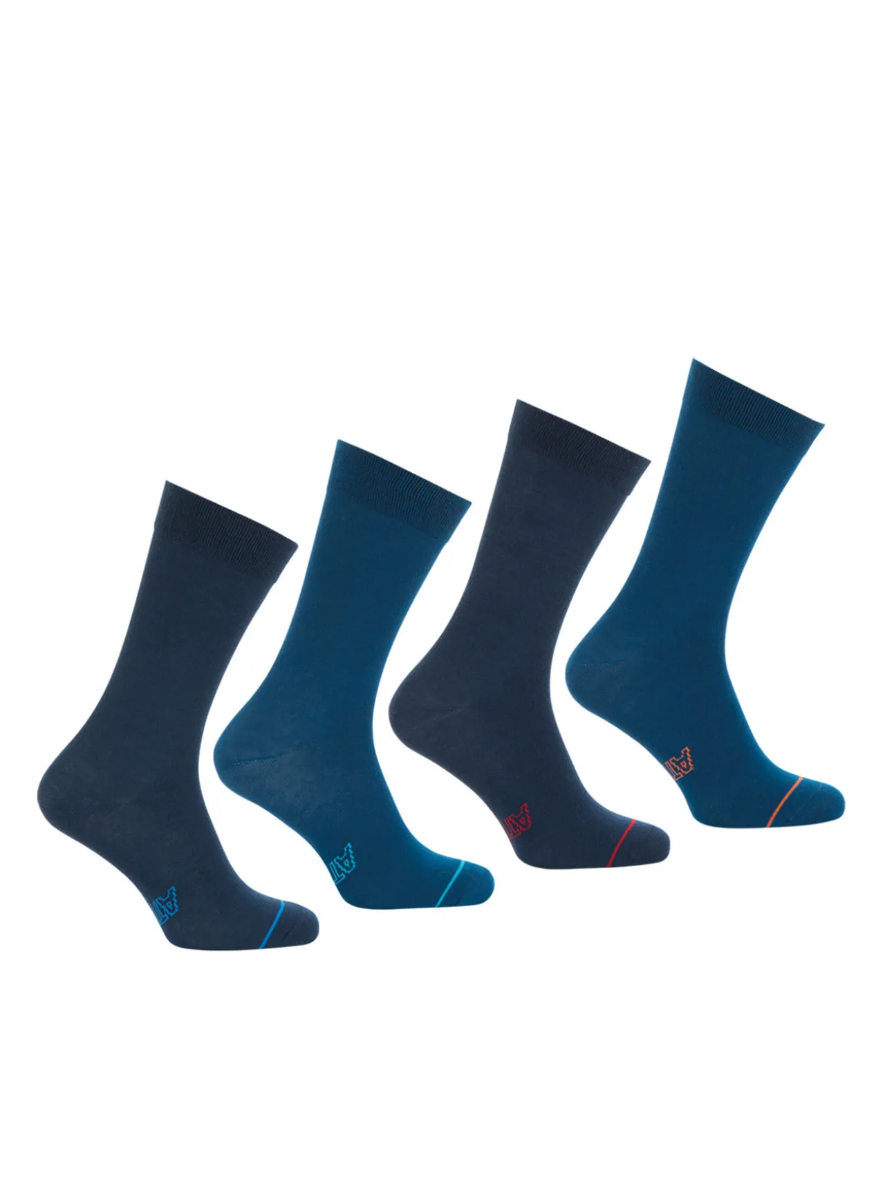 Lot de 4 paires de chaussettes hautes
