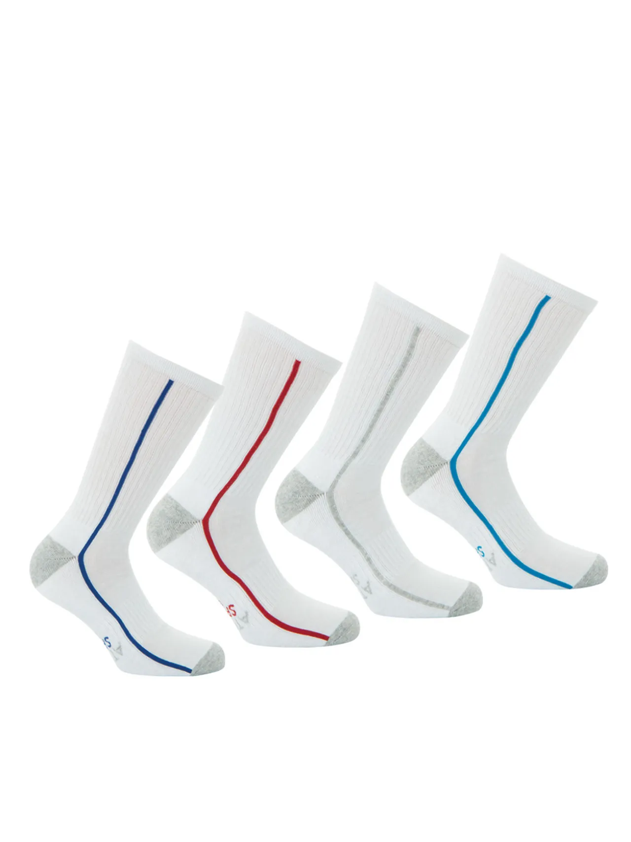 Lot de 4 paires de chaussettes de sport
