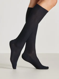 Lot de 2 paires de mi-bas 79% coton