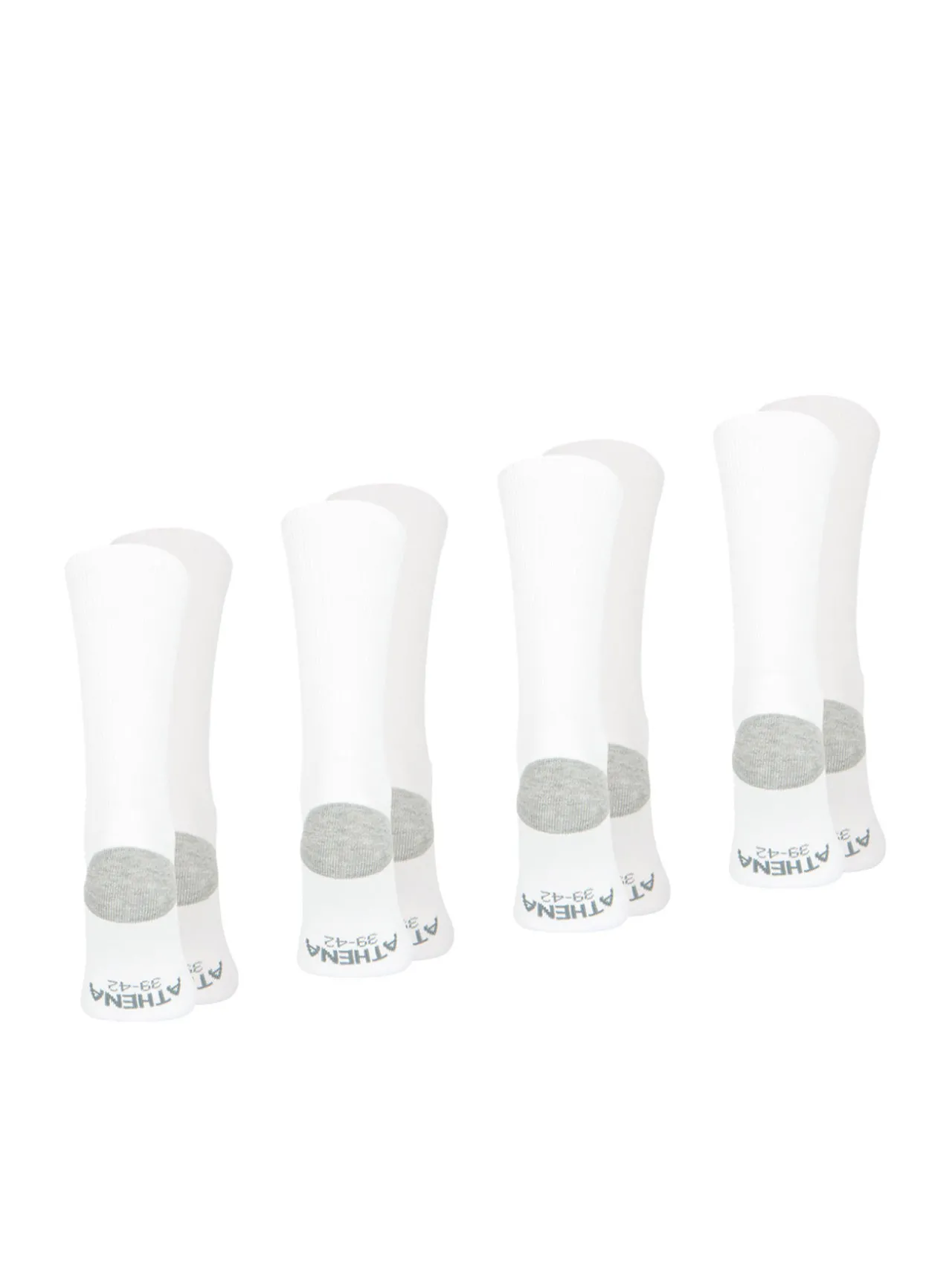 Lot de 4 paires de mi-chaussettes EcoPac