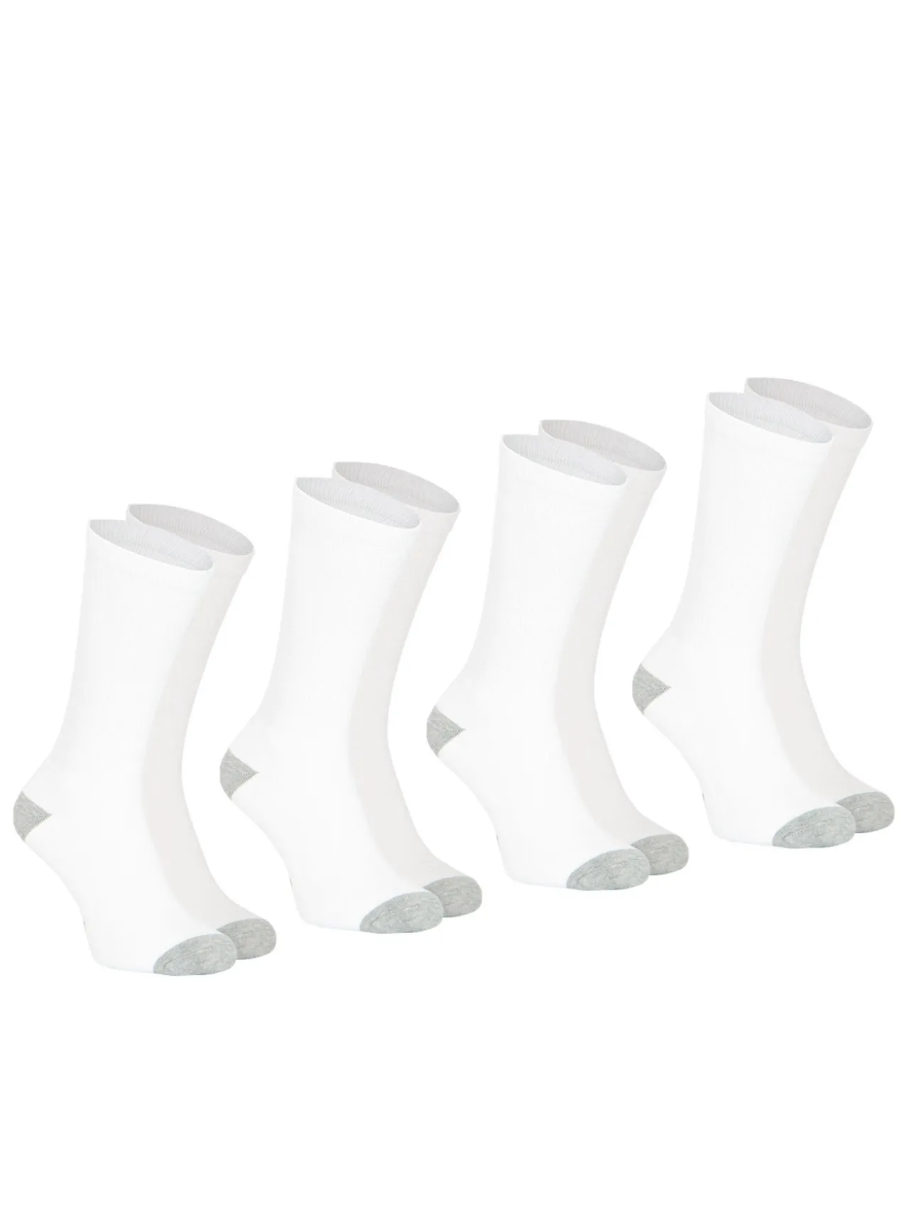 Lot de 4 paires de mi-chaussettes EcoPac