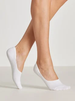 Lot de 4 paires de socquettes invisibles